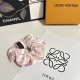 Special packaging Lv Louis Vuitton classic silk hair band looks great on the hea