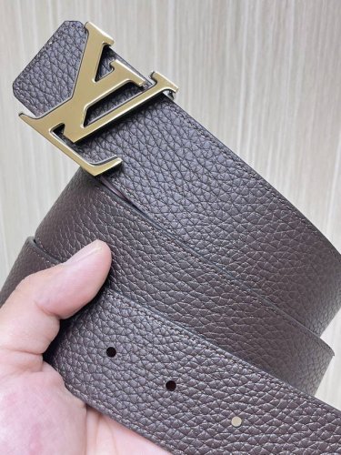 4.0 wide double-sided two-color lychee-grain imported cowhide, with a three-laye