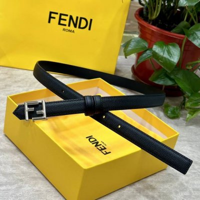Fendl Fendi width 20mm, original imported calfskin, with original ruthenium pall