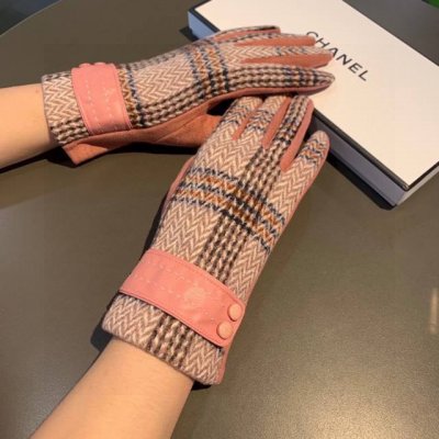 2025 New Chanel Wool Gloves, Fashionable Gloves, Warm and Fleece-lined for Autum
