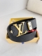 Product Name: Lv..Louis..Vuitton Belt Original Single Model: Buckle, Classic Pur