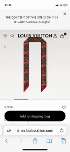 Three colors have arrived! Limited edition Lv Murakami Takashi cherry headband 1