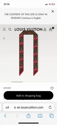 Three colors have arrived! Limited edition Lv Murakami Takashi cherry headband 1