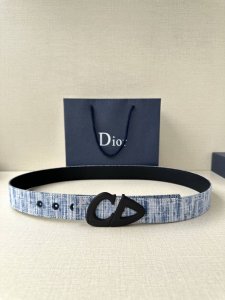 Width 3.5Cm This Dior Stainless Steel Belt Buckle With Sand, Black, Gold, White