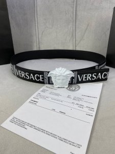 Width 4.0 Cm Versace This Palazzo Belt Is Crafted From Calf Leather And Adorned
