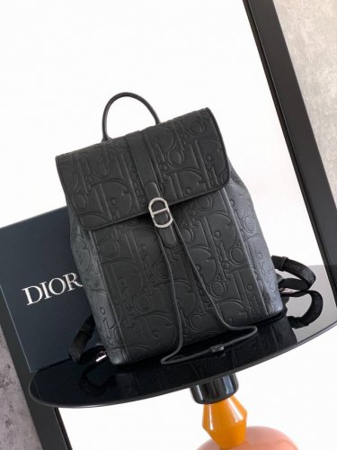 This Dior Daily backpack with flap, a new addition to the Fall 2025 men's collec