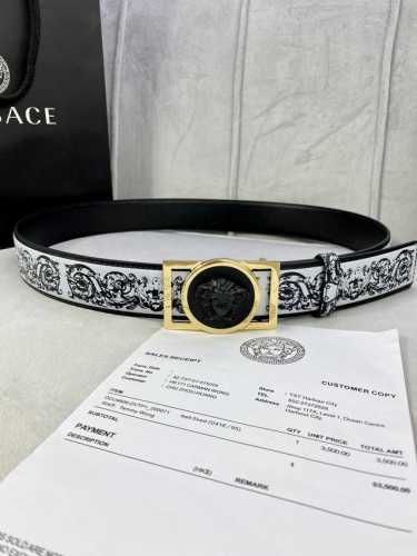 Special Width 4.0 Cm Versace This Palazzo Belt Is Crafted From Genuine Leather A
