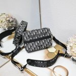 Round buckle back leather original fabric with genuine cowhide and original box