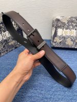 Belt 35 Mm Milanese Smooth Calf Leather. Item Number: 4479Ruvje_H45E. This Belt