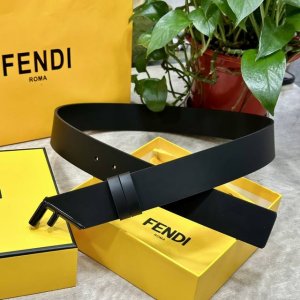 Fendl Fendi Counter New Product Width 40Mm Double-Sided Original Calfskin With S