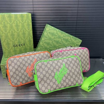 Gucci Gg shoulder crossbody camera bag classic and versatile real shot original