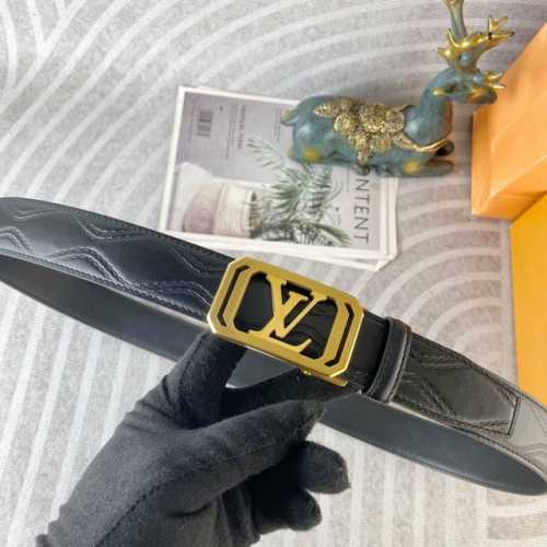 Lv Special Leather Belt Automatic Buckle Series, Original Factory Premium Stainl