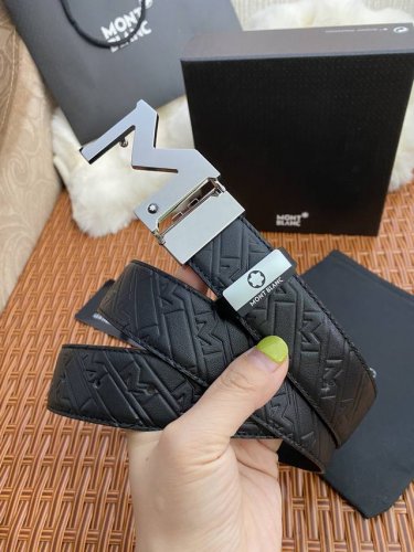 Product Name: Montblanc Original Material: Original Cowhide Belt 100% Genuine To