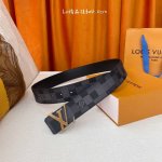Special Louis Vuitton 4.0Mm Men's Top-Grade Authentic Single-Piece Double-Sided