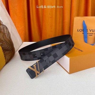 Special Louis Vuitton 4.0Mm Men's Top-Grade Authentic Single-Piece Double-Sided