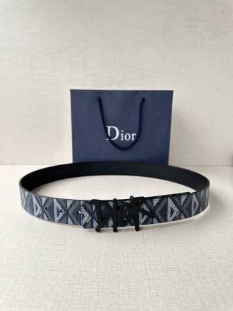 Width 3.5Cm This Stainless Steel Metal Belt Buckle From Dior Is A New Addition T - Click Image to Close