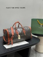 Goyard This is a super cool bag It can be used as a gym bag or a travel bag The