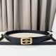 Versace, Automatic Belt, Double-sided Top-Grain Leather, 3.5cm, Adjustable (Ddd)