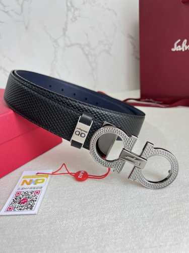 Product Name: Ferragamo Belt, Original Single Belt Model: Hook, Classic buckle
