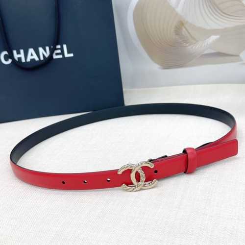 Chanel belt, double-sided top layer cowhide, length: 75.80.85.90.95.100. Euro,