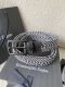 Zegna fabric elastic belt is comfortable, stylish and low-key, the favorite of