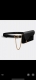 Dior Waist Bag With *Christian Dior Paris* Logo On The Inside Retro Gold Finish