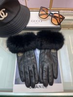 New Gucci Women's Gloves, Premium Lambskin Leather, Ultra-thin, Warm, Comfortab