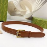 3.0cm Gucci belt, double-sided top layer cowhide leather, length: 75.80.85.90.95