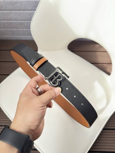 Burberry width 34mm authentic size counter boutique buckle, vacuum plating, fine