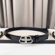 alenciaga Bb Narrow Belt This Bb Belt Is From Balenci Design Details Front Bu