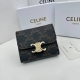 Celine 16331 Color: Black Print Size: 11*10*5 New Arc de Triomphe 2-piece set, C