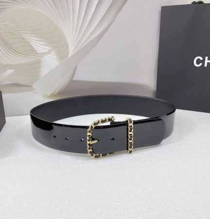 5.0Cm Chanel Belt, Double-Sided Top-Grain Leather, Length: 75.80.85.90.95.100 Cm - Click Image to Close