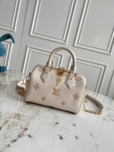 Top-grade original leather, 163 chips, M14291 DDD. This Speedy Bandouli