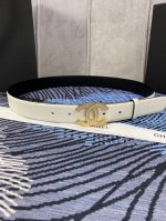 Width 3.0 Cm Chanel This Women's Belt Is Made From A New Soft Imported Calfskin