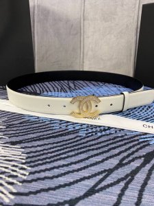Width 3.0 Cm Chanel This Women's Belt Is Made From A New Soft Imported Calfskin
