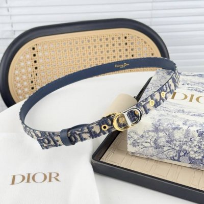 Dior Spring New Arrival C D Buckle Brass Belt Buckle, Calfskin Belt. Stylish And