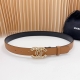 3.0Cm Chanel Official Website New Arrival, Double-Sided Top-Grain Leather, Lengt