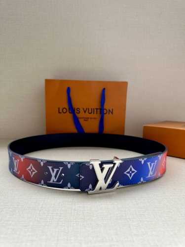 4.0-Inch Lv Pyramide This Is Not Mng Reversible Belt Features The Monogram Patte