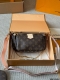 Replica Cowhide and All-Steel - LV Multi Pochette Five-in-One Mahjong Bag Origin