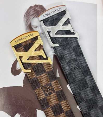 Belt: Louis Vuitton Top Replica - Belt: 100% imported top-grain cowhide, genuin - Click Image to Close