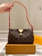 Original Lv new underarm bag There is a lock on the front of the bag, and a smal