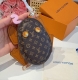Lv Louis Vuitton frog earphone bag bag pendant can hold lipstick Bluetooth earph