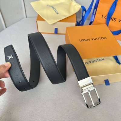 Original Packaging 1.0 L0Uis Vuitt0N New Season Men's Original Single Belt, 35mm