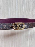 New for the season, this belt is crafted from luxurious calfskin and Monogram c