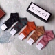 Special Gucci super classic short socks, one box of five pairs, a classic style
