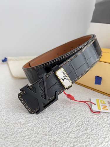 Product Name: Lv. Louis Vuitton Belt, Original Design Model: Hanging Buckle, Cla