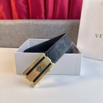 Special Brand: Versace New Imported 3.5Cm Automatic Small Top-Grain Leather, Sof