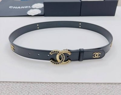 3.0Cm Chanel Official Website New Double-Sided Original Calfskin Length 75.80