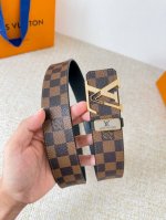 Product Name: Louis Vuitton Belt - Original Single Belt Model: Hook, Classic Pur
