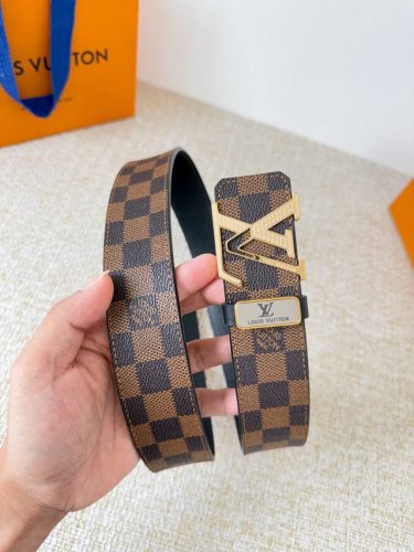 Product Name: Louis Vuitton Belt - Original Single Belt Model: Hook, Classic Pur